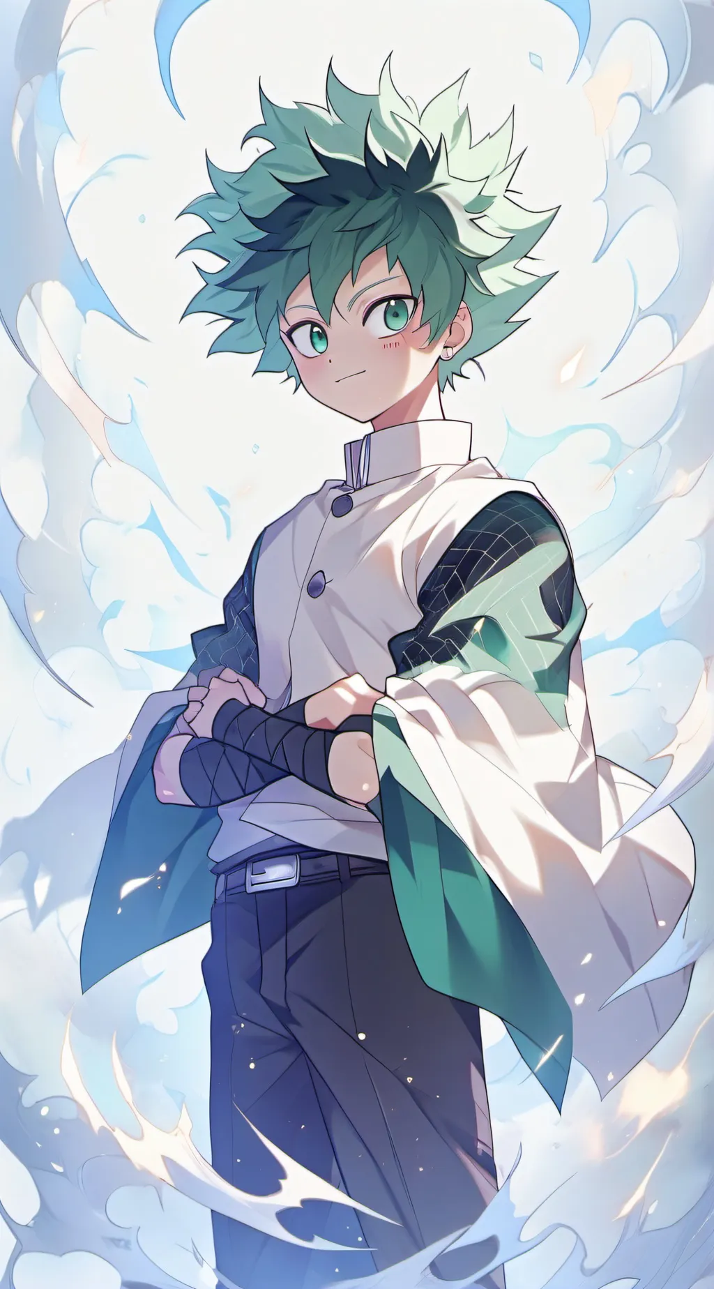 ai character: mha war arc background