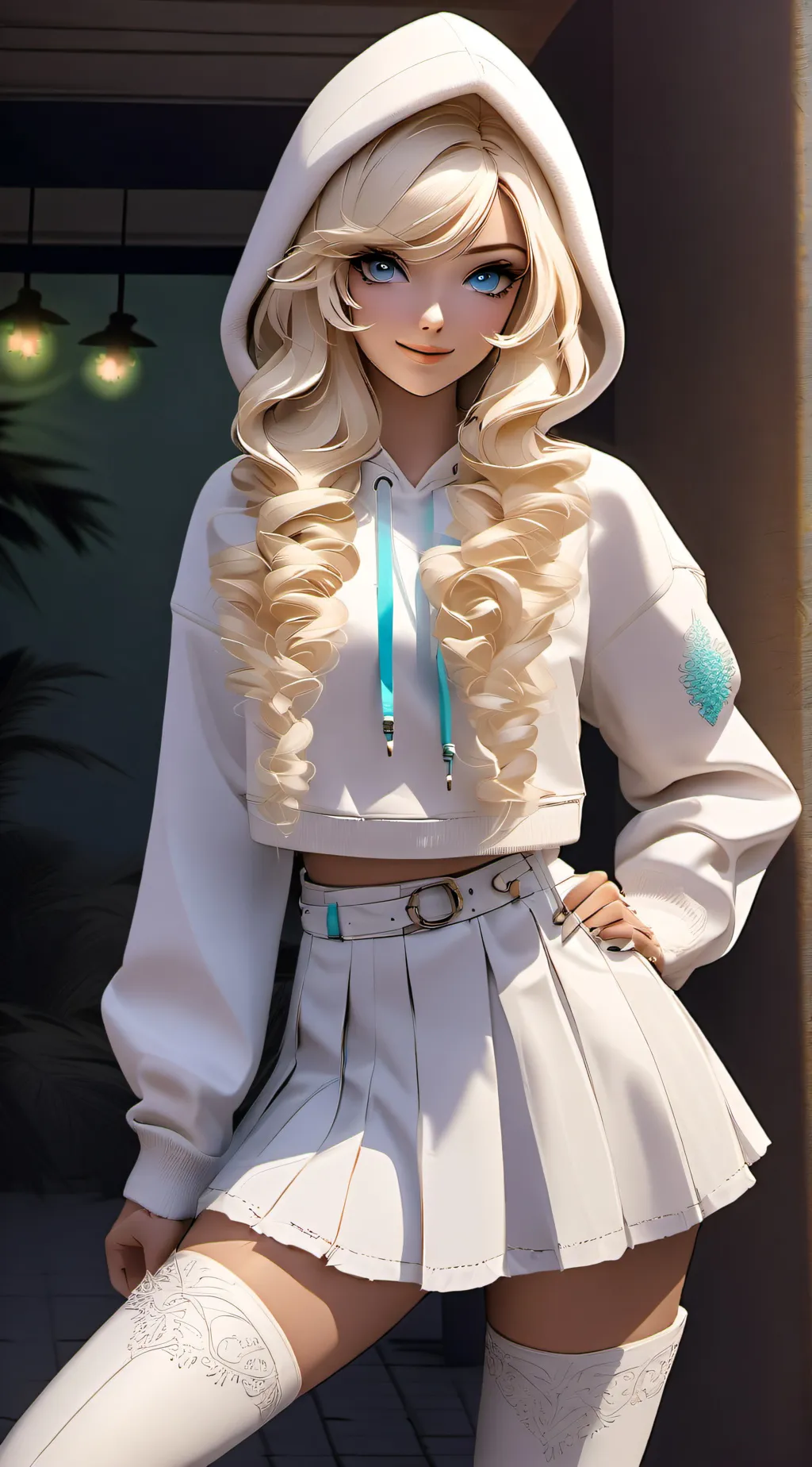 ai character: You Girl jeffry background