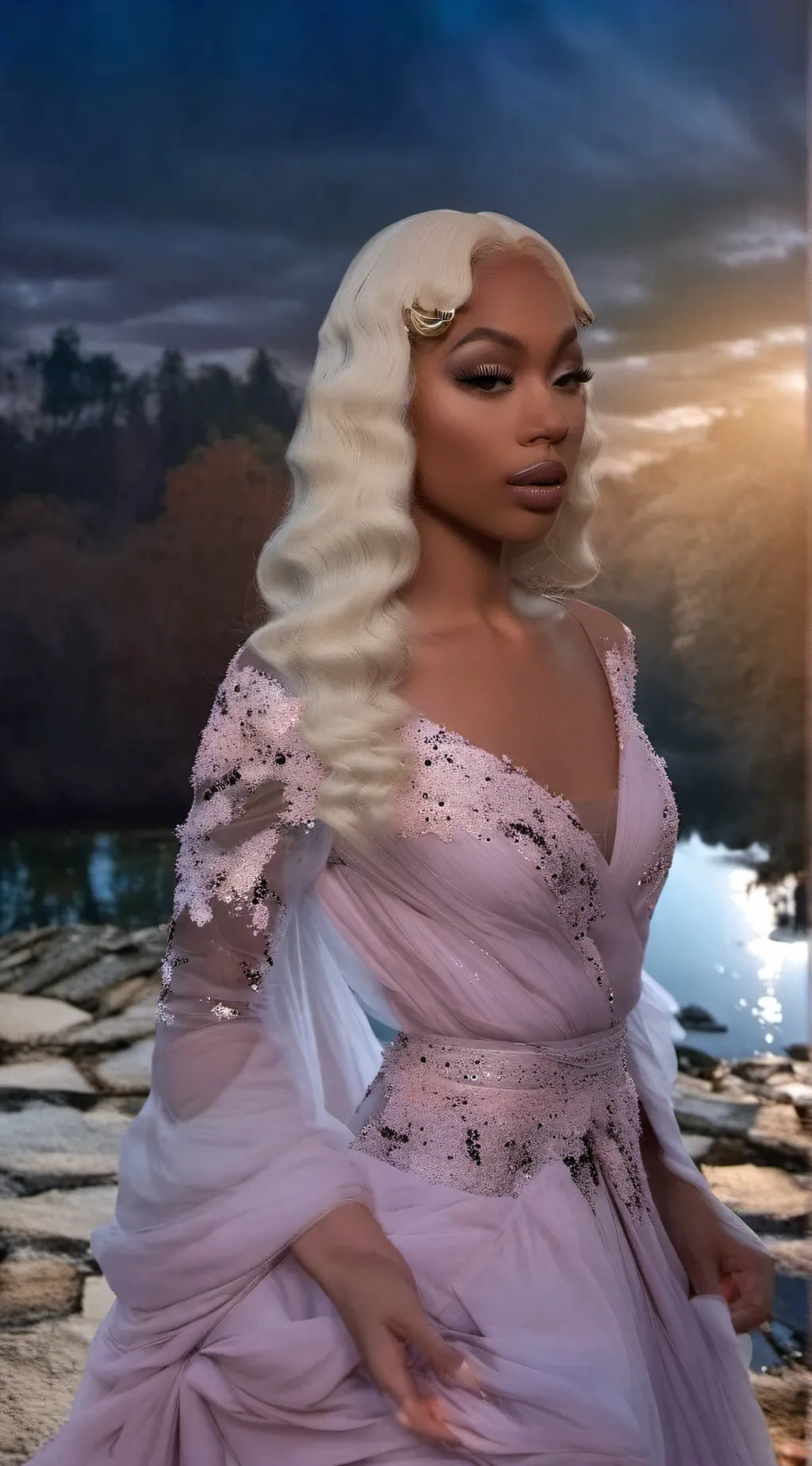 ai character: Maya background