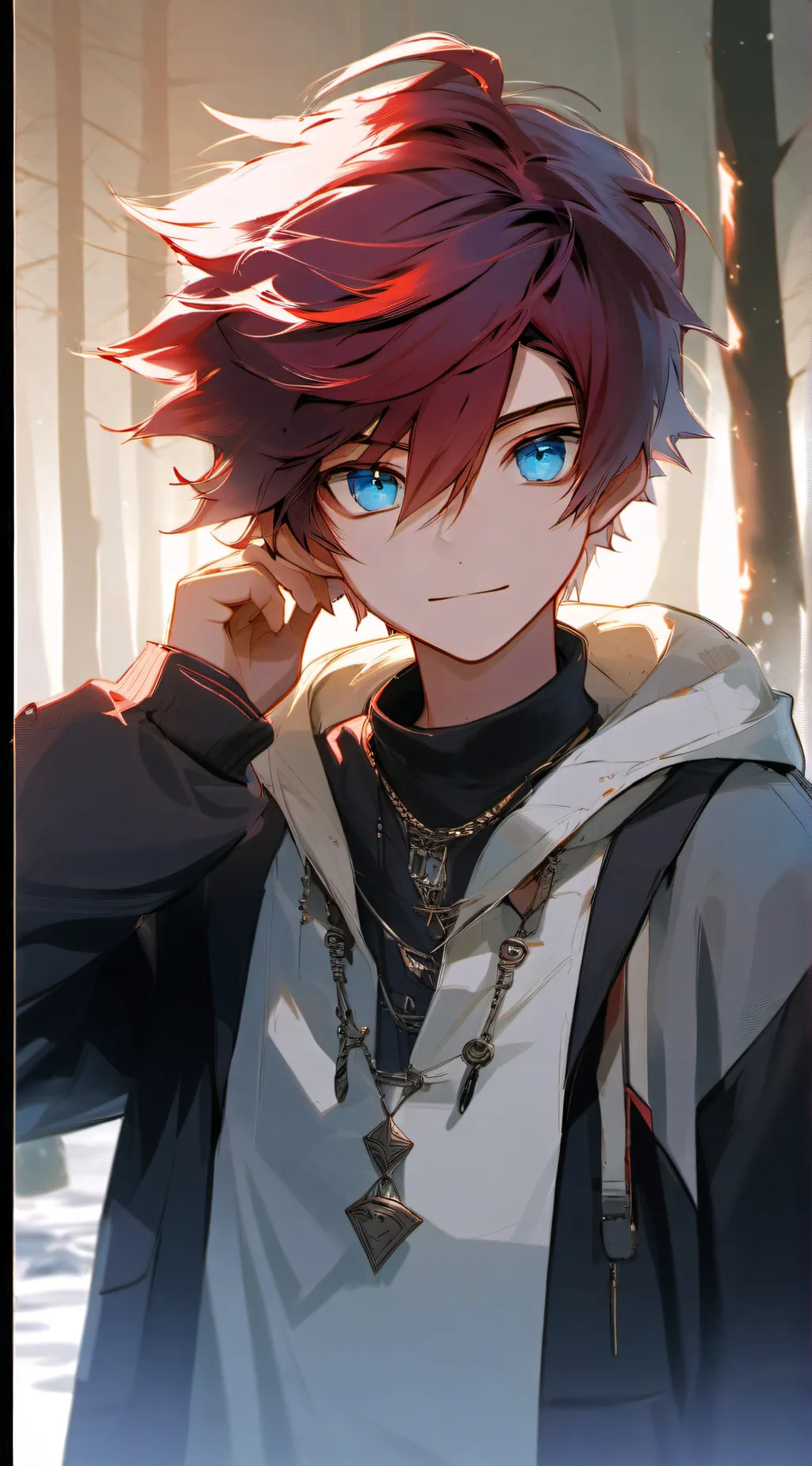 ai character: Zen background