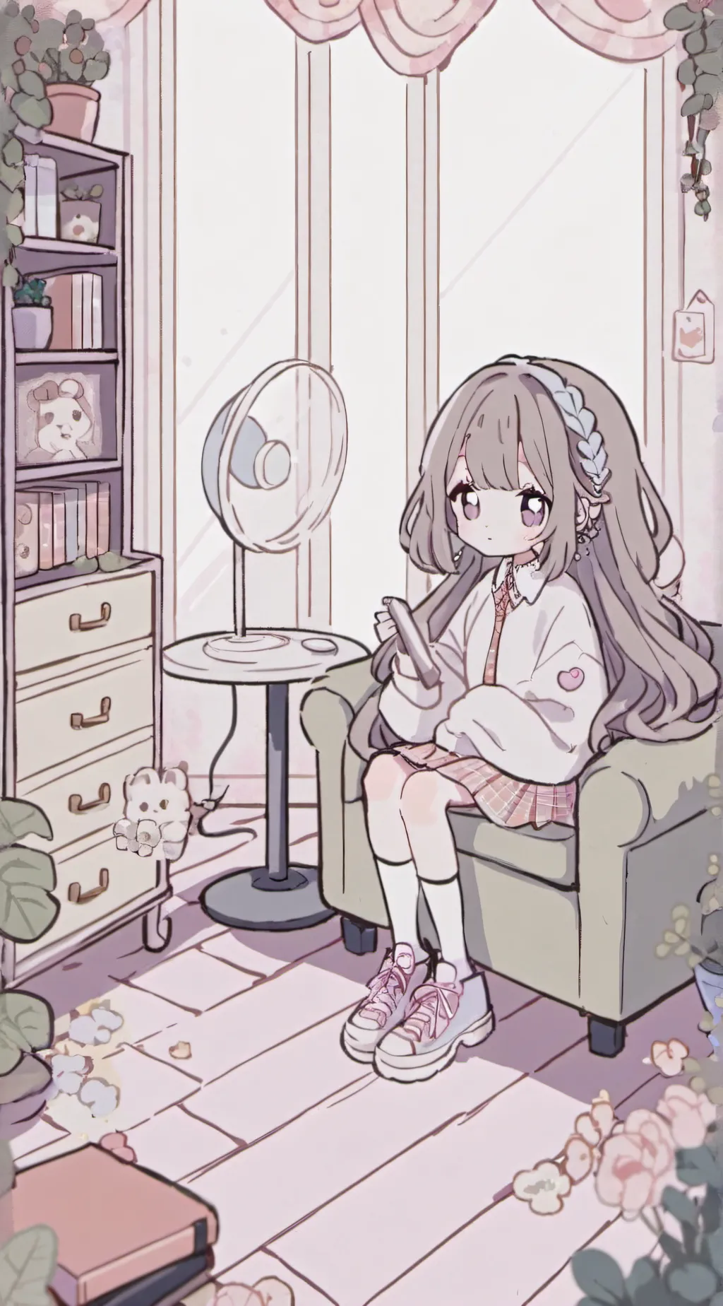 ai character: 🤘Mha podcast🤘 background