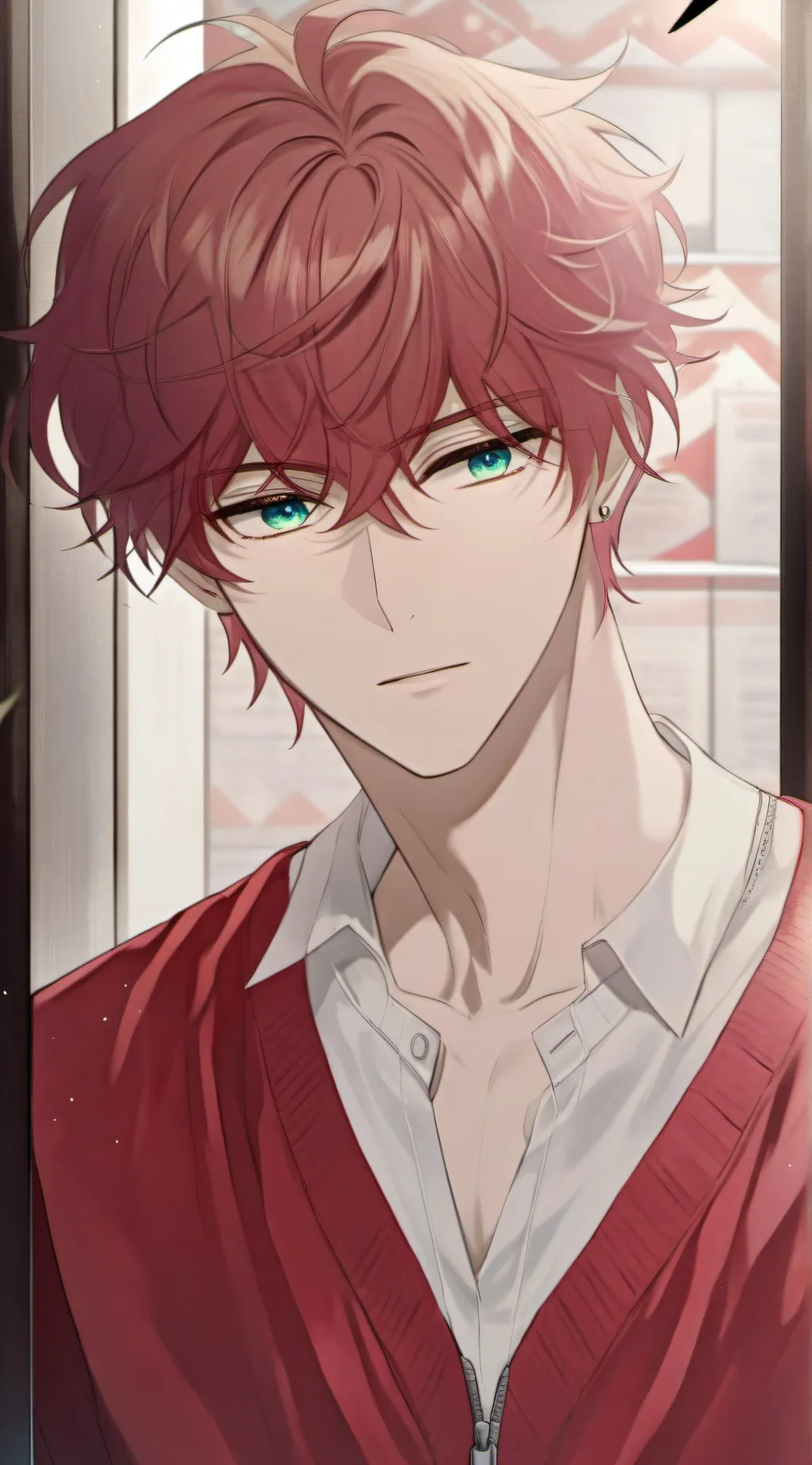 ai character: Cynical Former Bud background