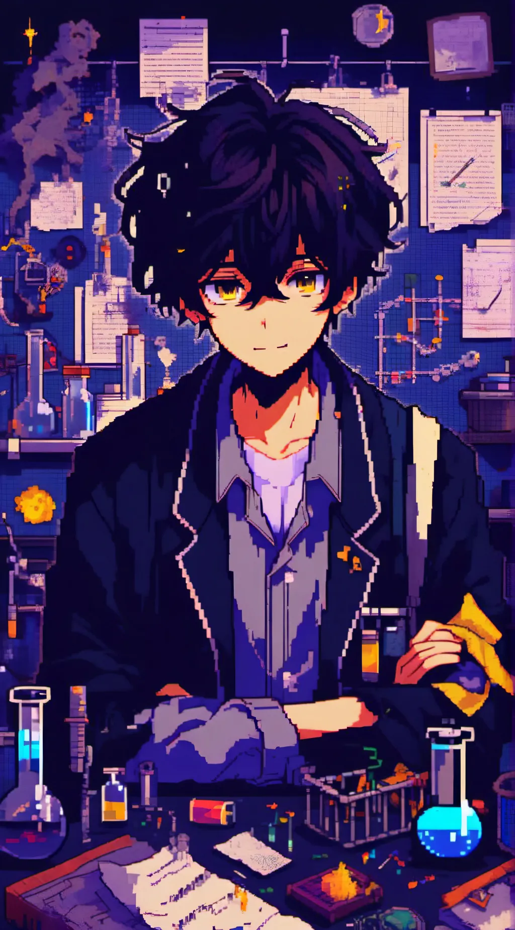 ai character: S-C.001[ZACK] background