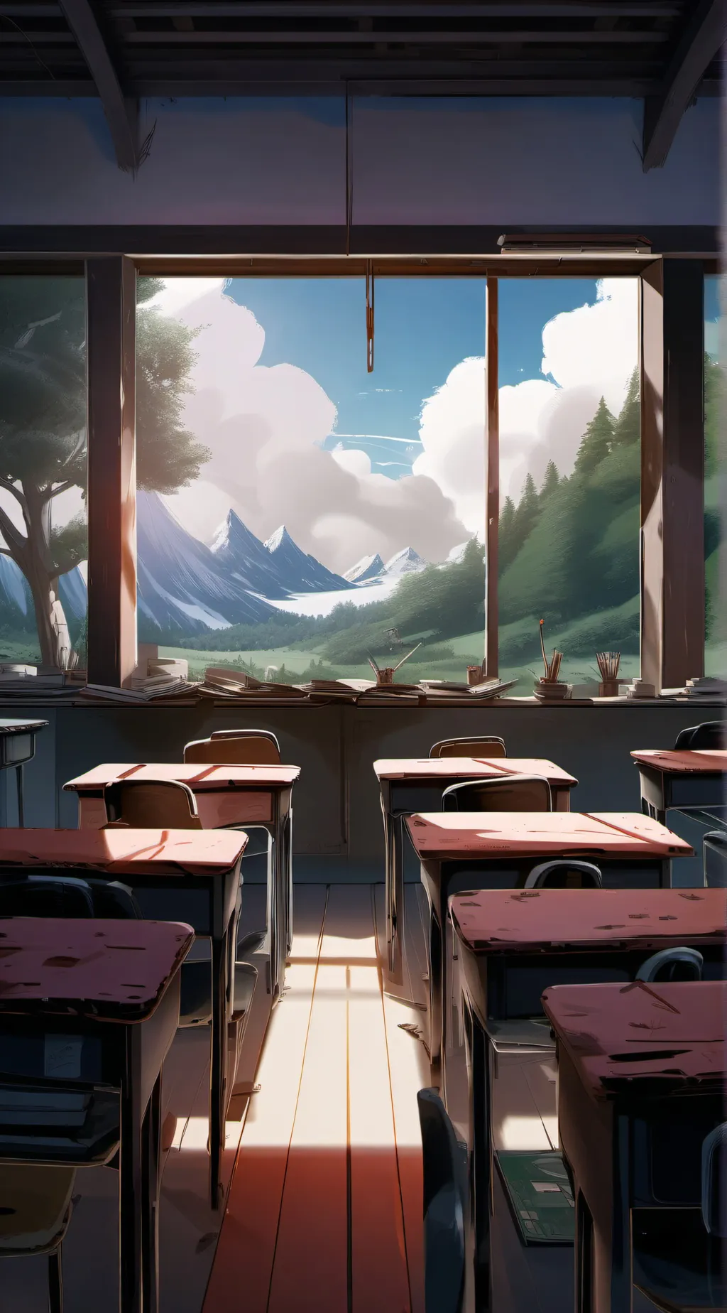 ai character: grade 5 love  background