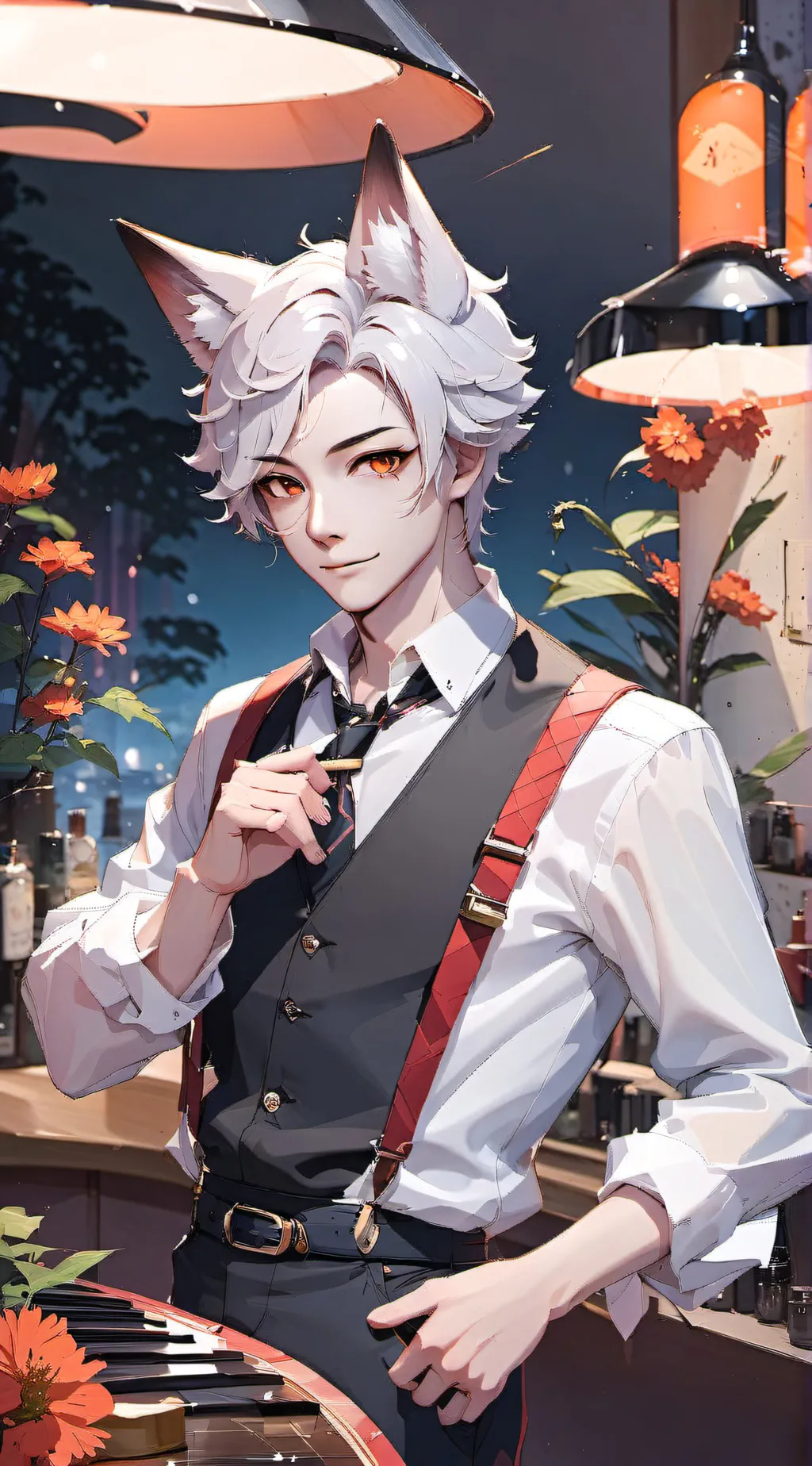 ai character: Charles Coppertail background