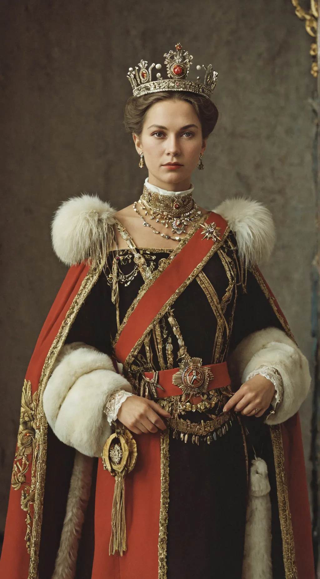 ai character: queen UssR  background