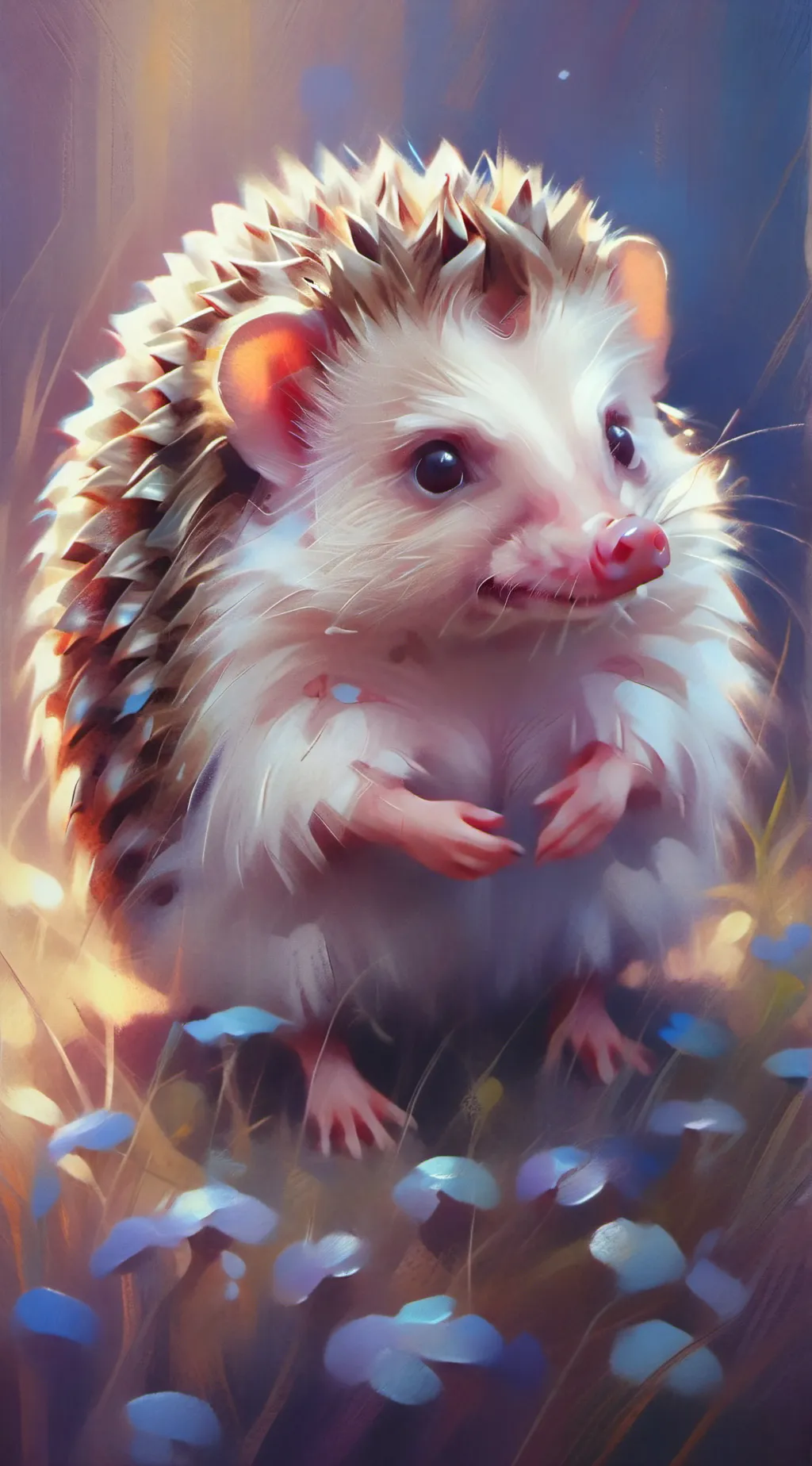 ai character: Jeż background