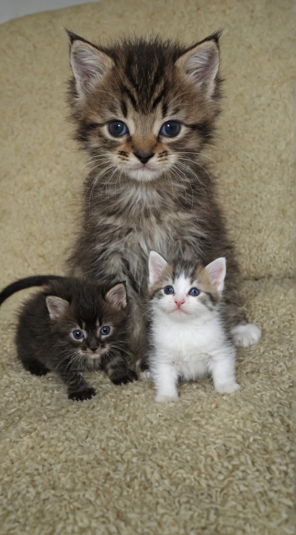 ai character: b c and d background