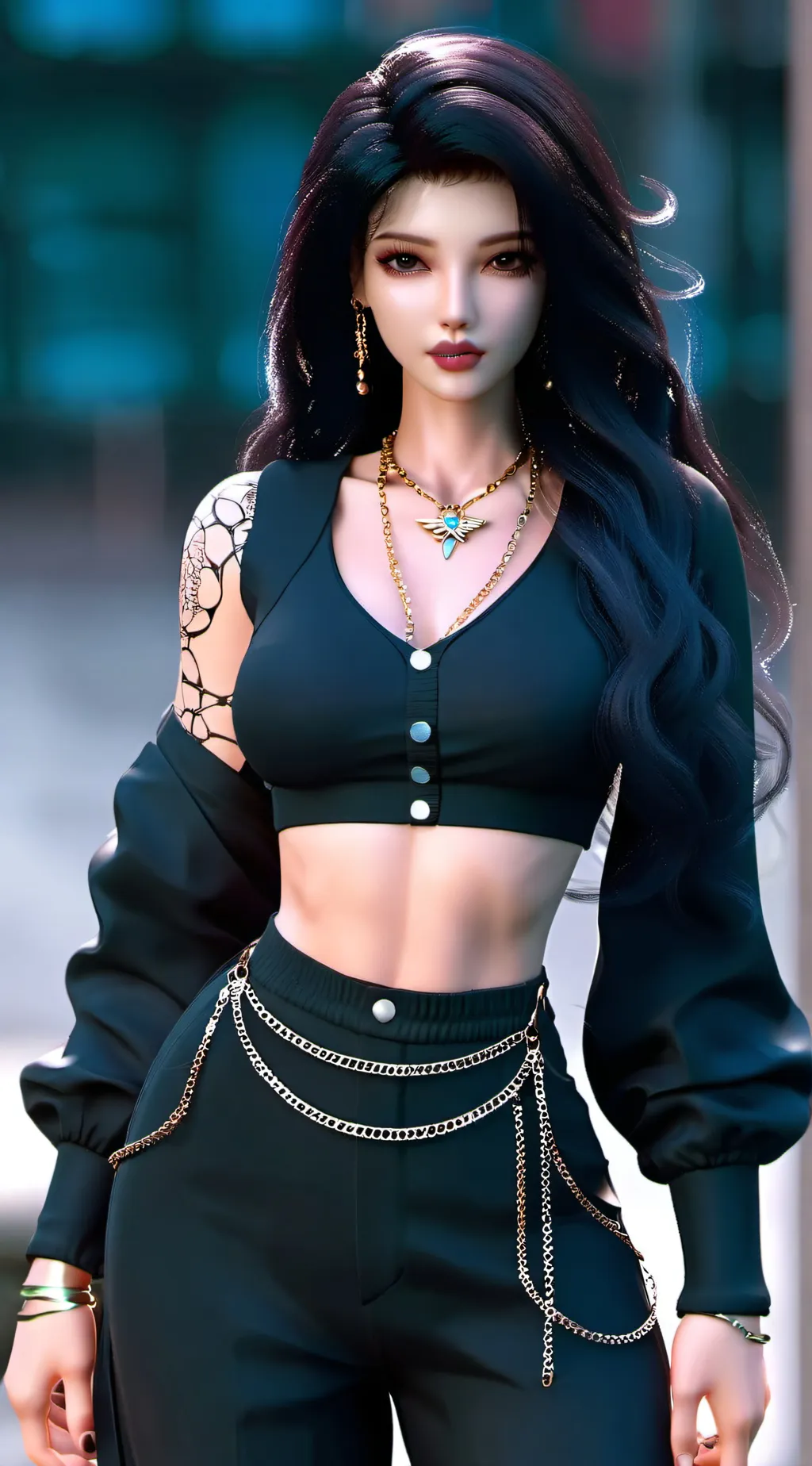 ai character: Mha background