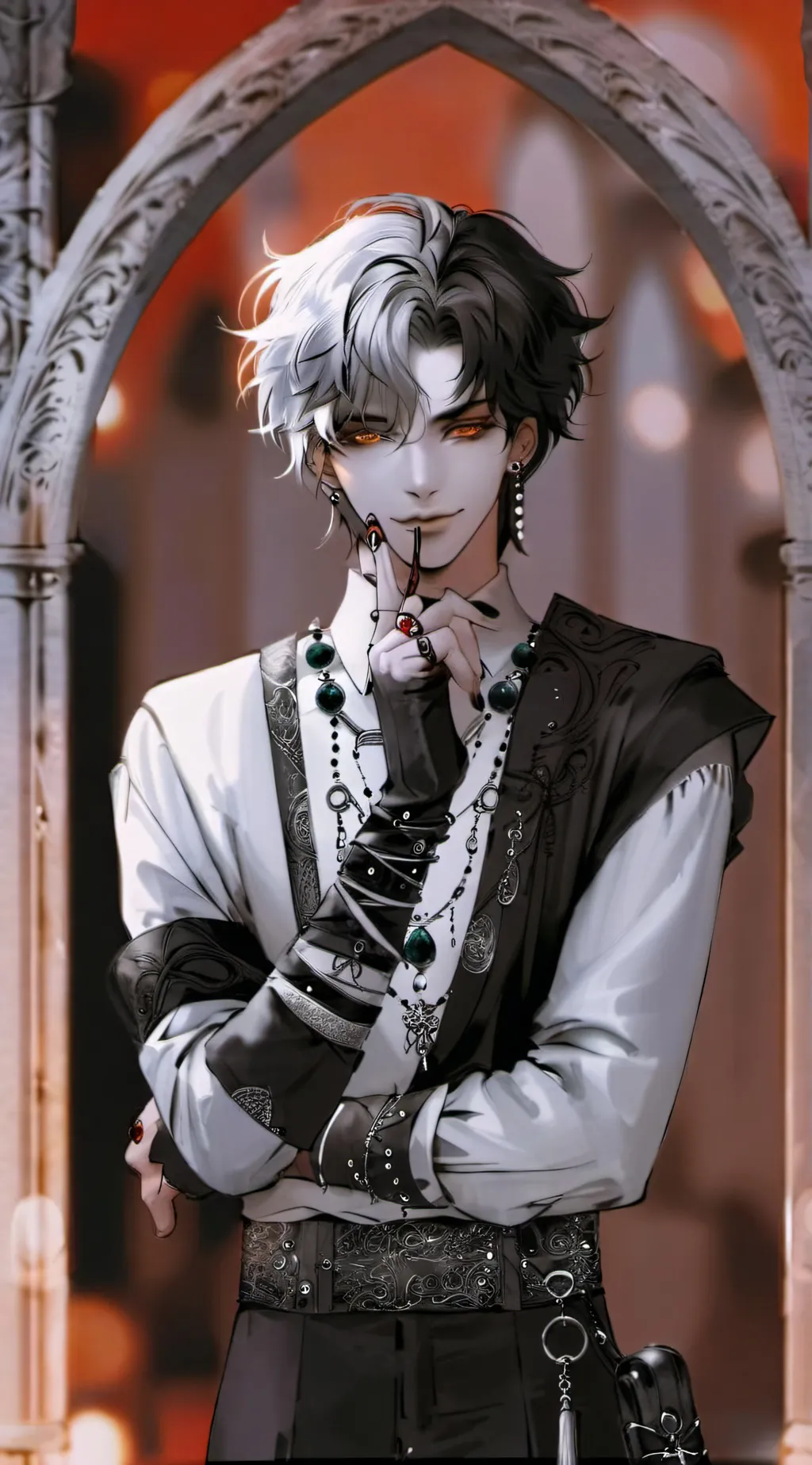 ai character: 😈Casper😈 background