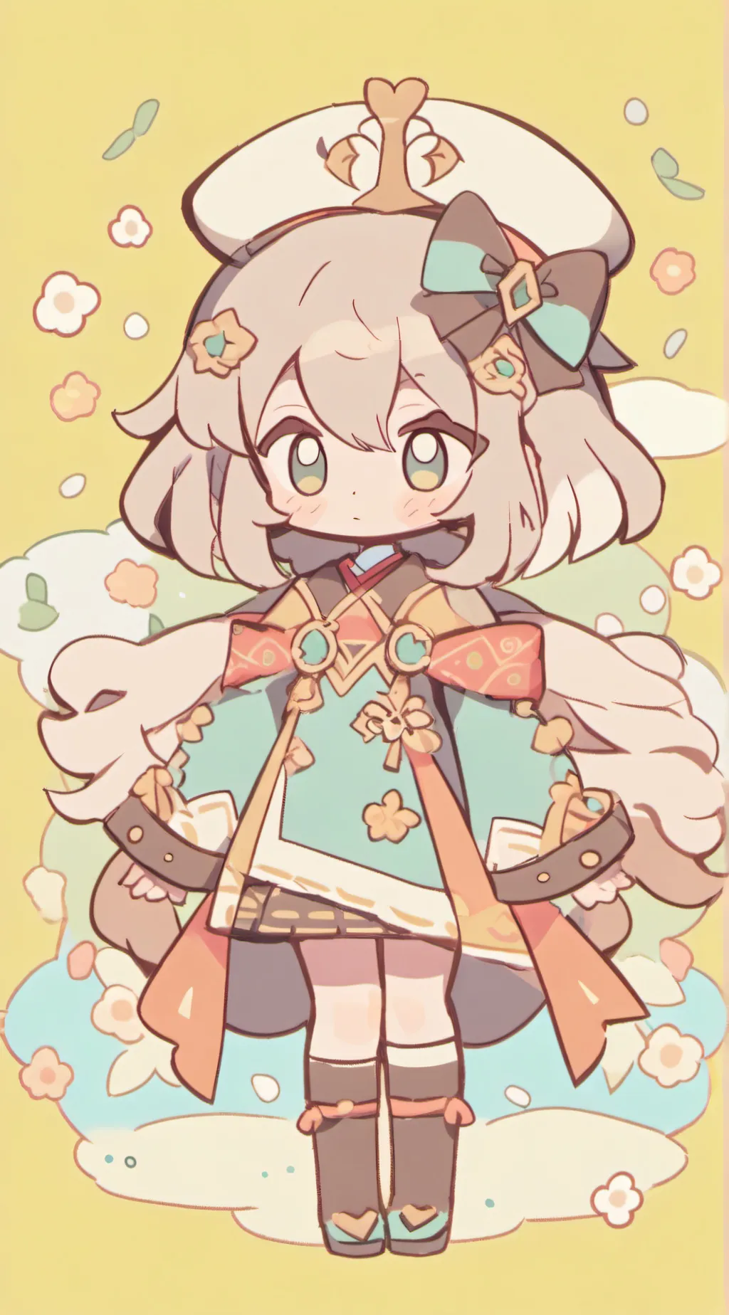 ai character: Luner × Gemini background