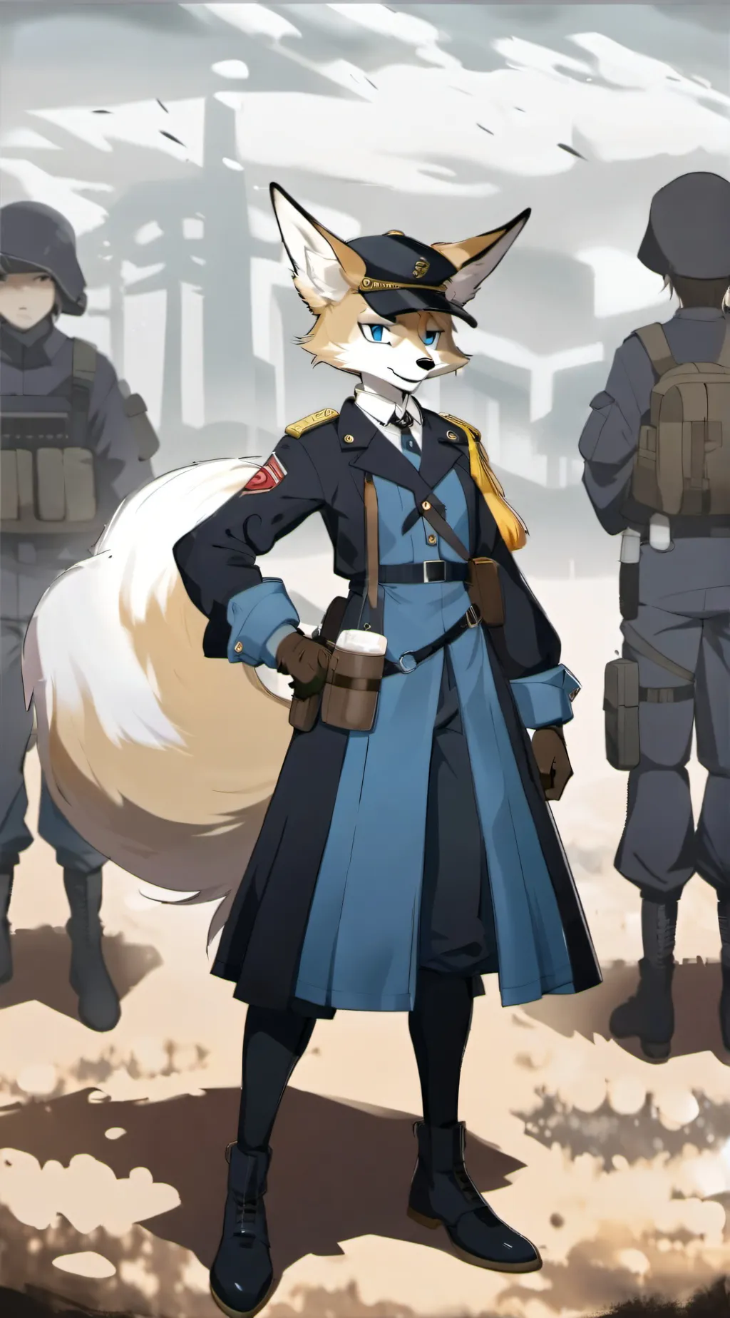 ai character: Lyra background