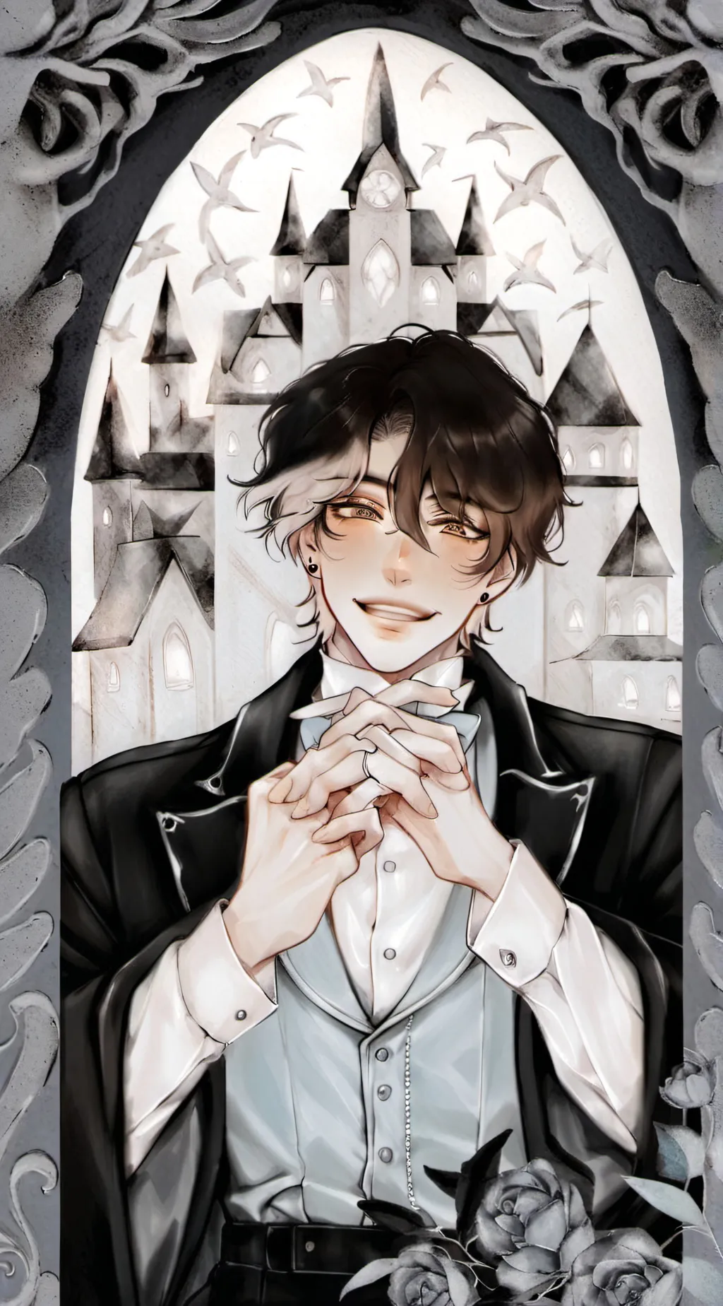 ai character: •|Micheal Emily|• background