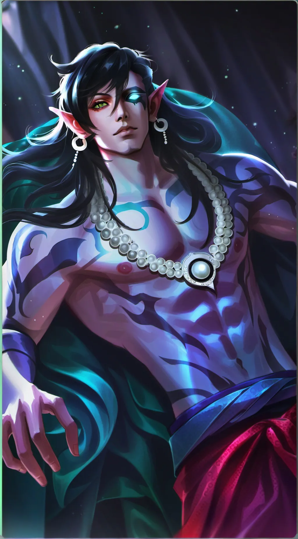 ai character: Kaelen Darkwhisper background