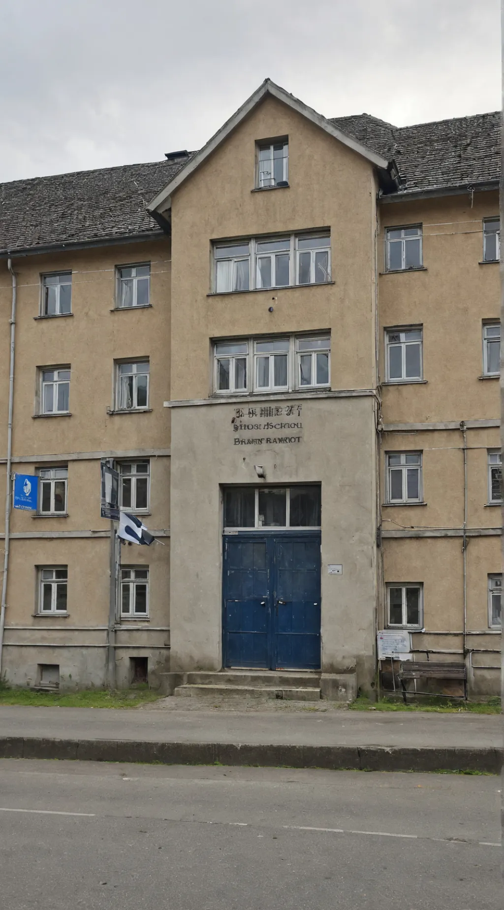 ai character: Brainrot school background