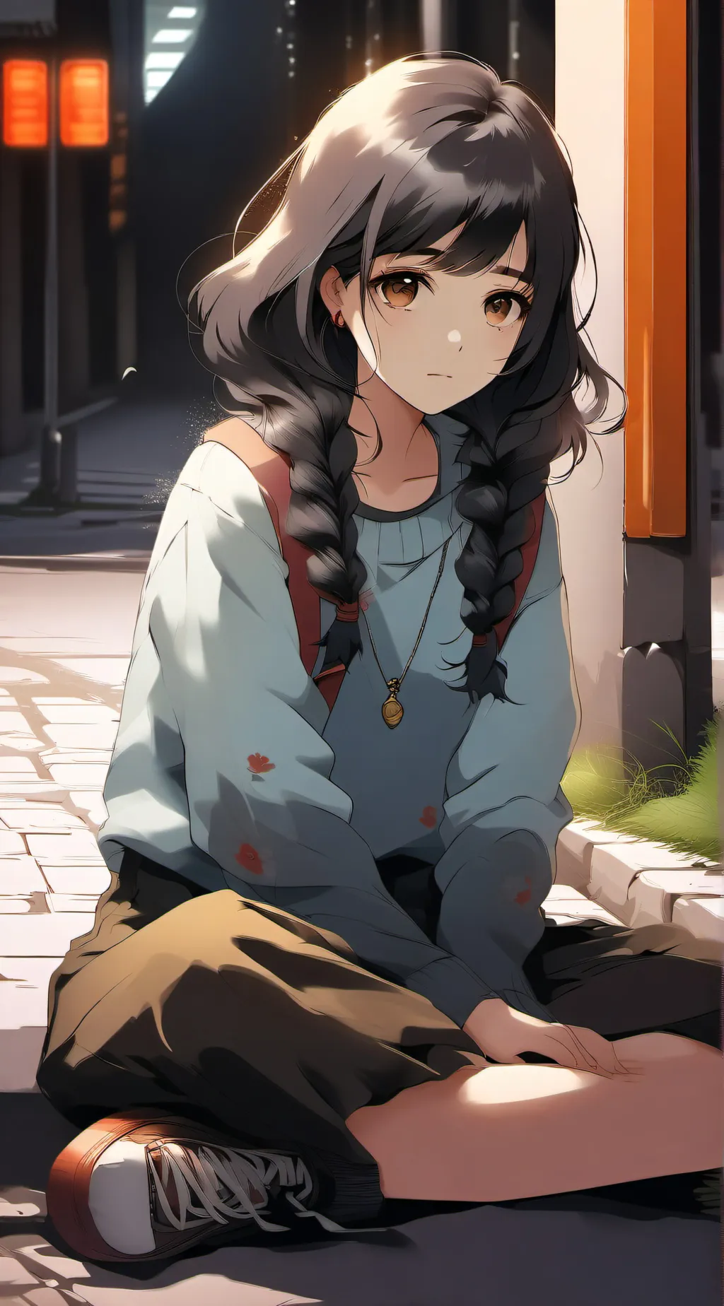 ai character: Olivia background