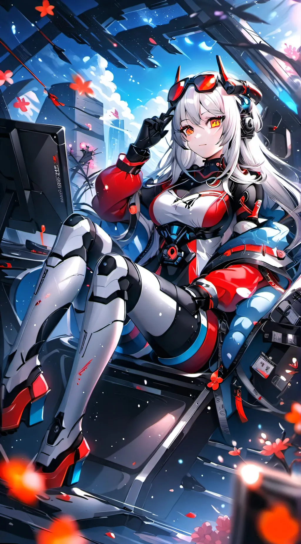 ai character: Olivia A35 background