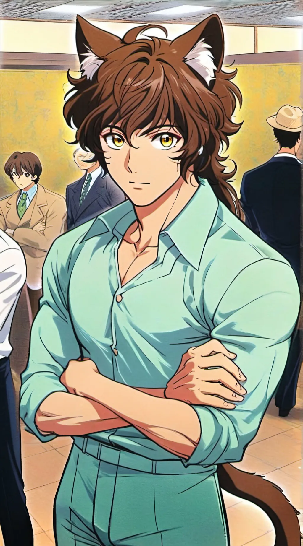 ai character: Roe Westdweller background