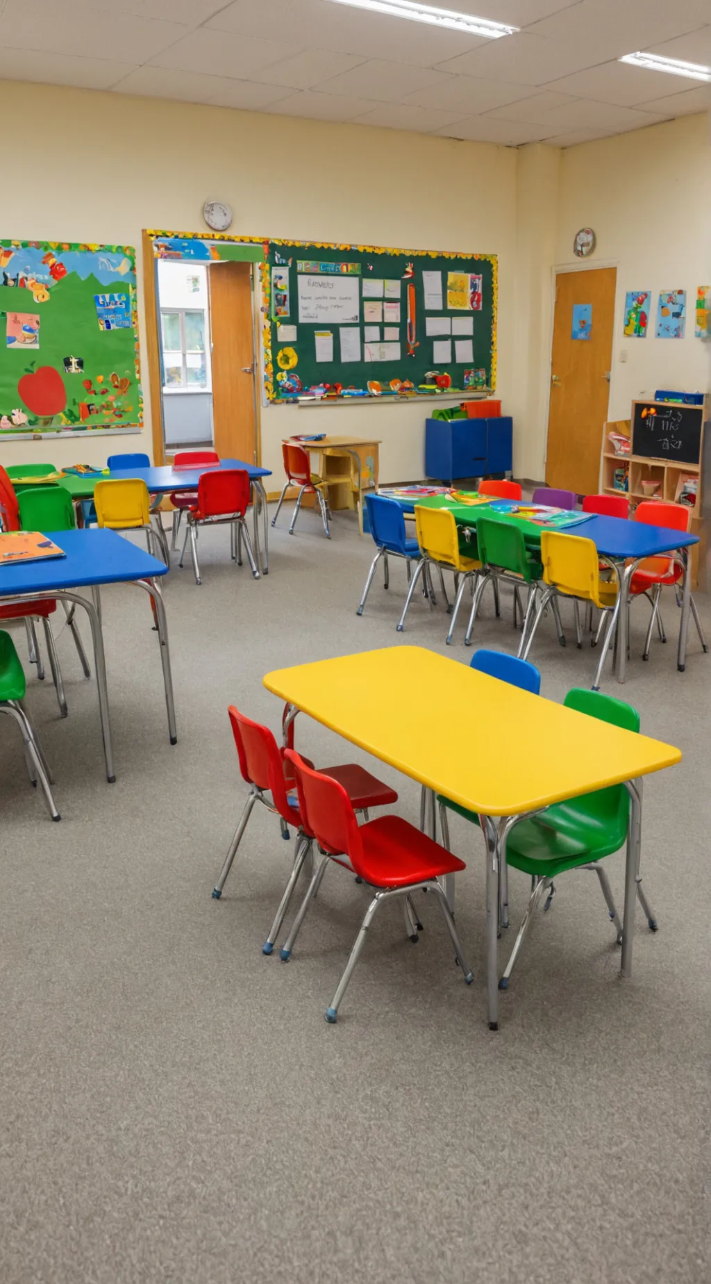 ai character: Kindergarten! background