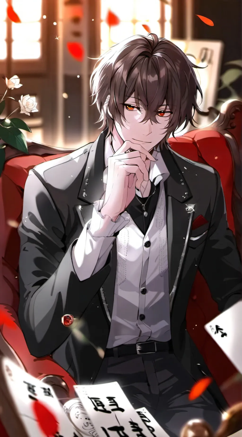 ai character: Dazai 💍 background
