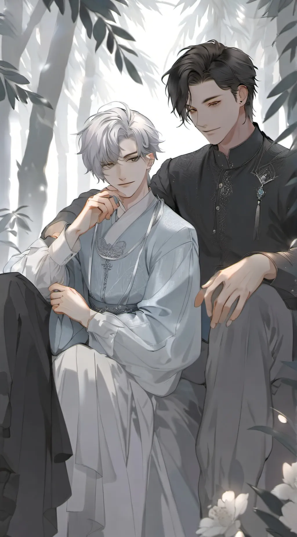 ai character: 🪻🌿Jacob🌿🪻 background