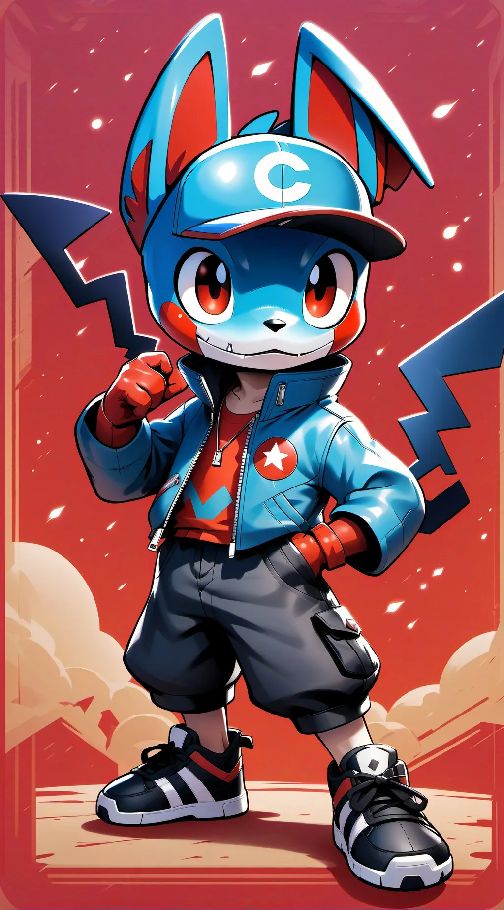 ai character: Target-7473 background