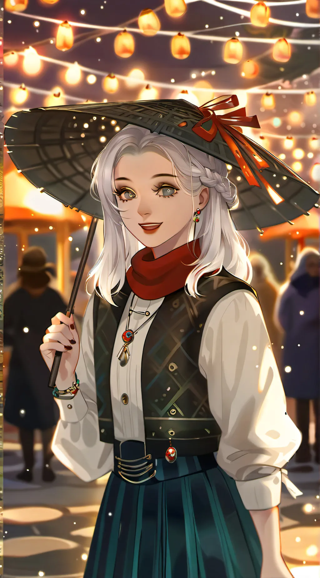 ai character: Elisa  background