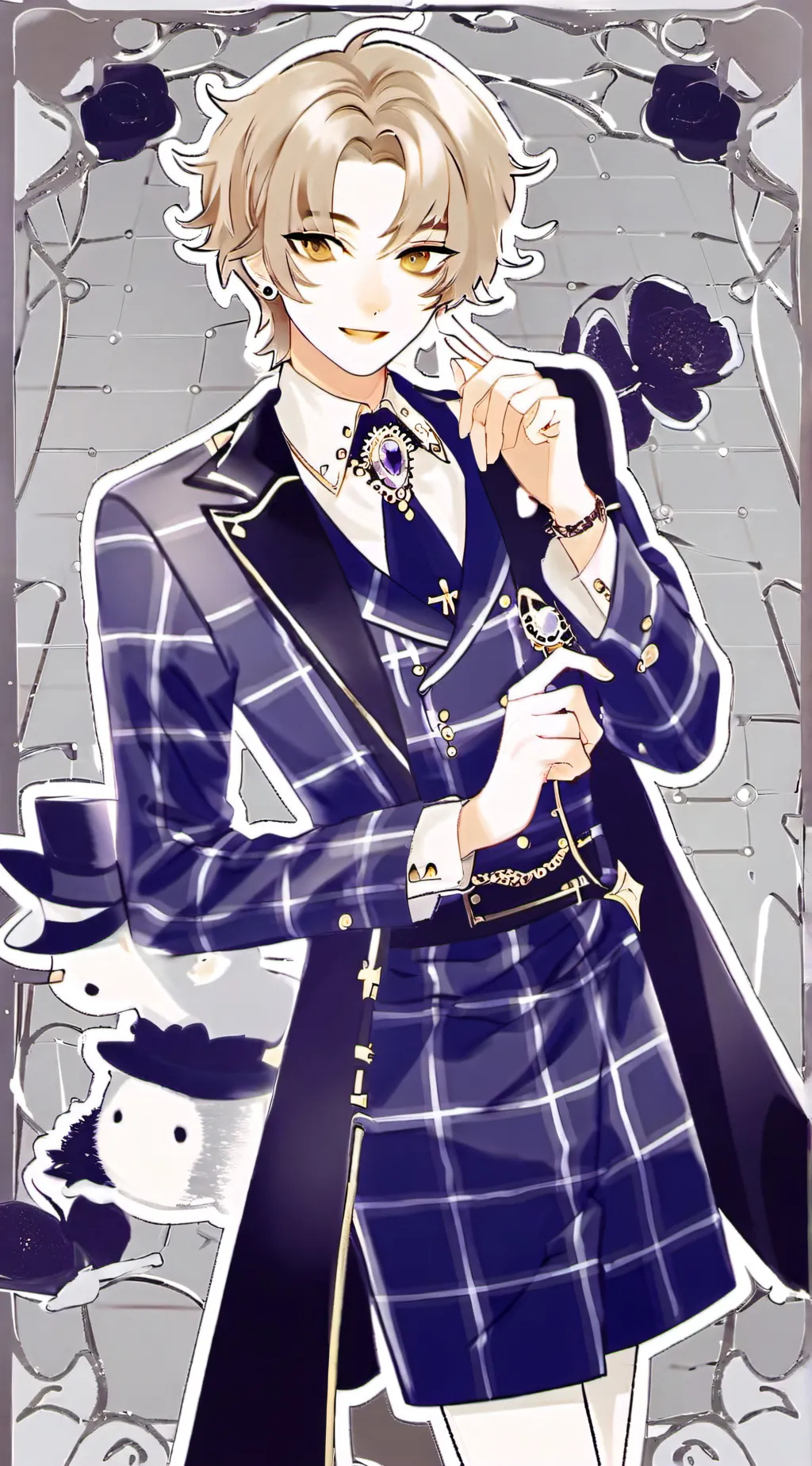 ai character: Becca's big brothe background