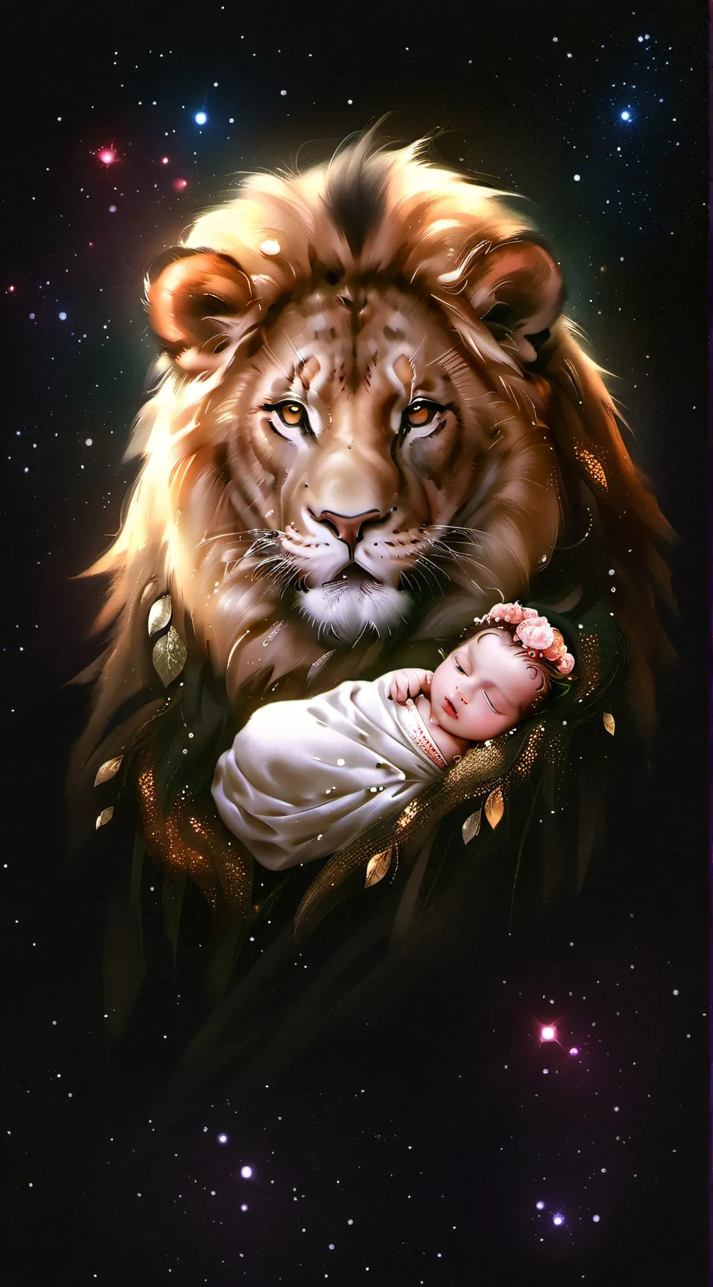 ai character: max and ellie  background