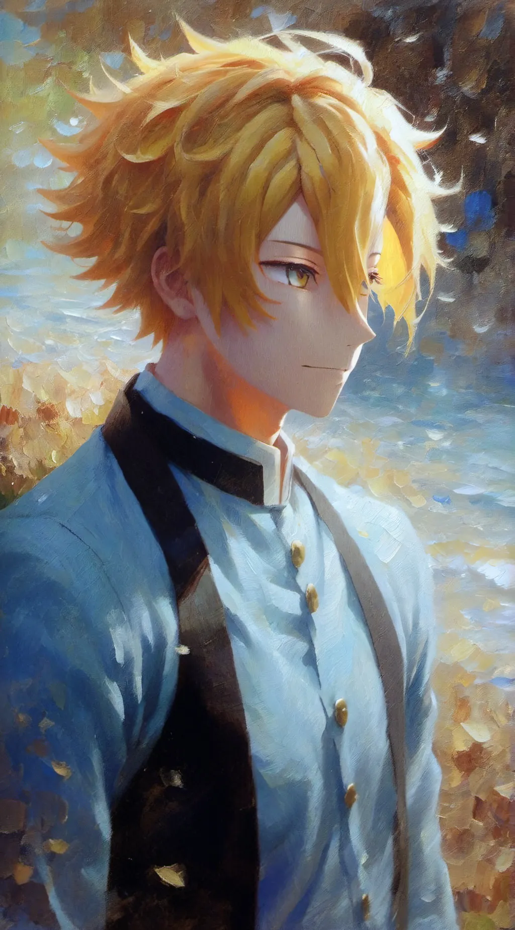 ai character: Denki background