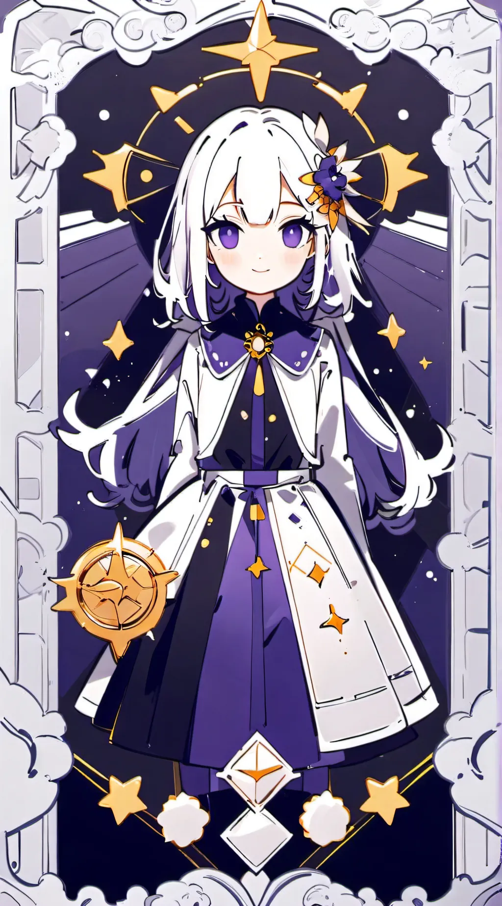 ai character: Tadc cat background