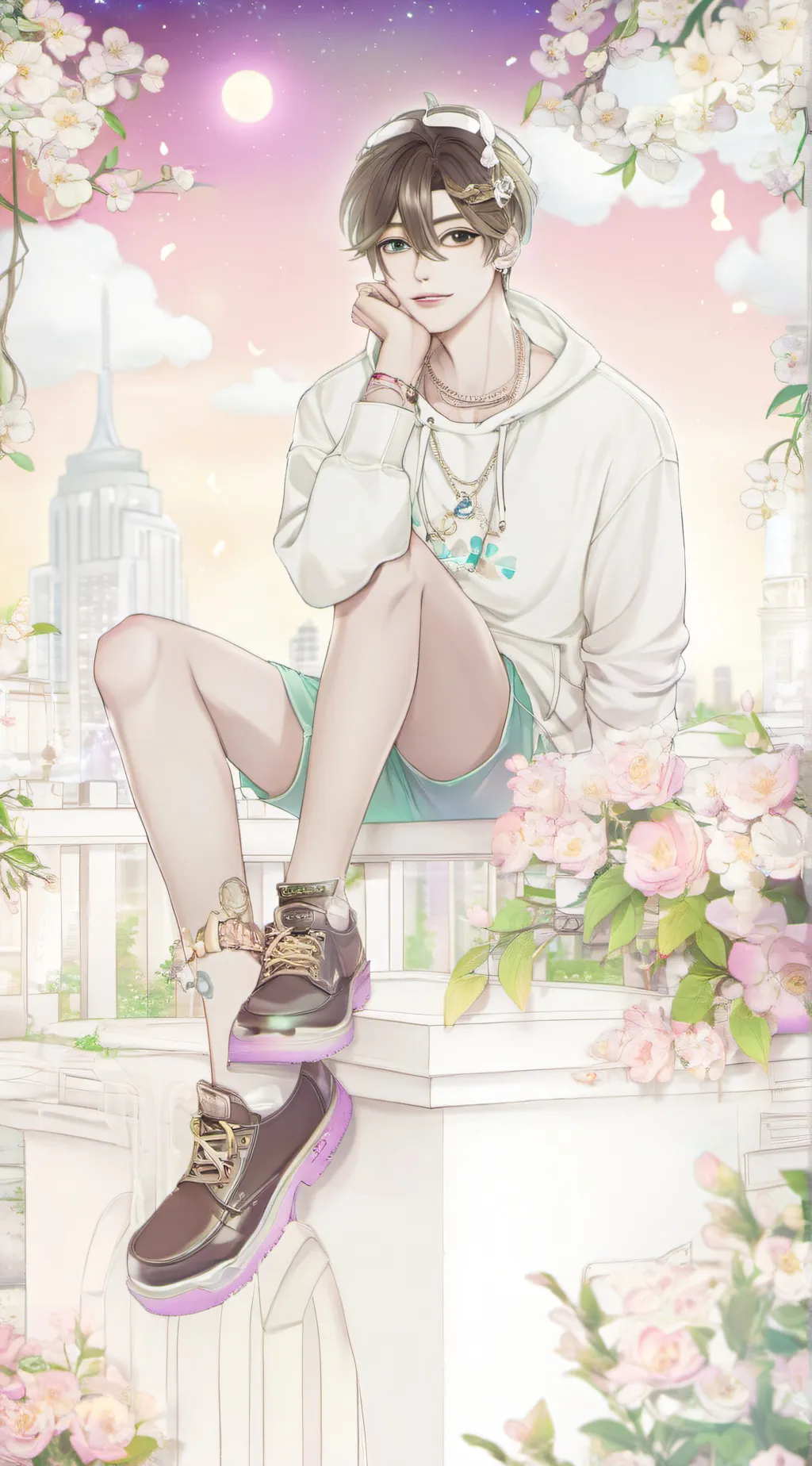 ai character: Tyler background