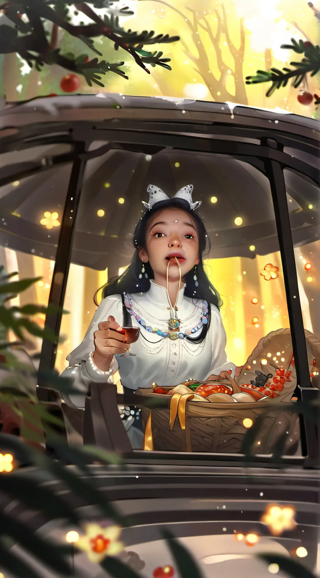 ai character: SHAKALAKA background