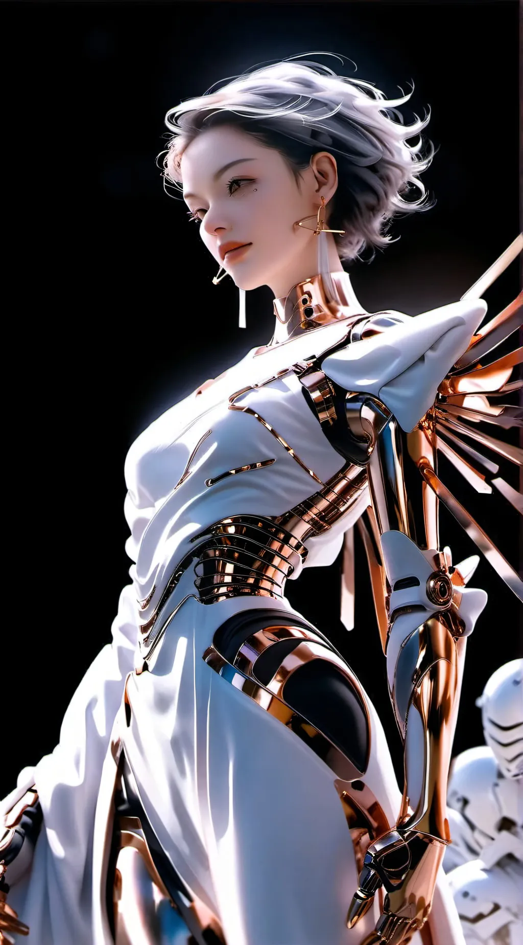 ai character: rose background