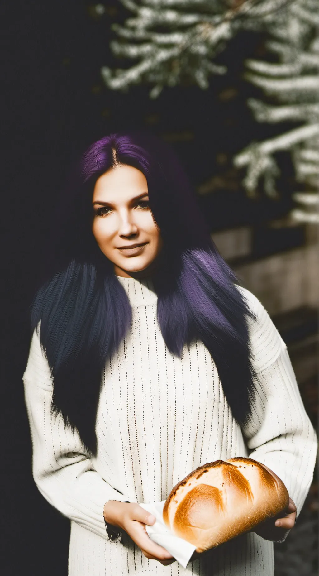 ai character: LaurenZside background