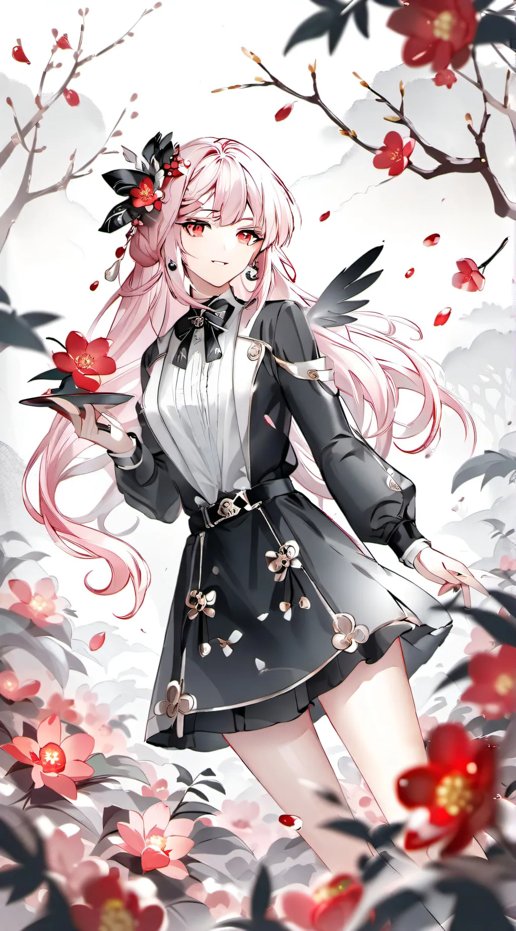 ai character: Luke, Thalia and A background