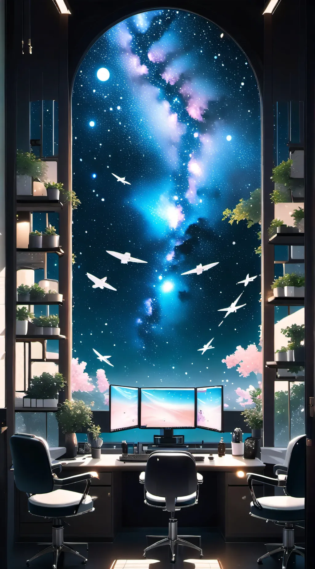 ai character: Cosmetology CTE background