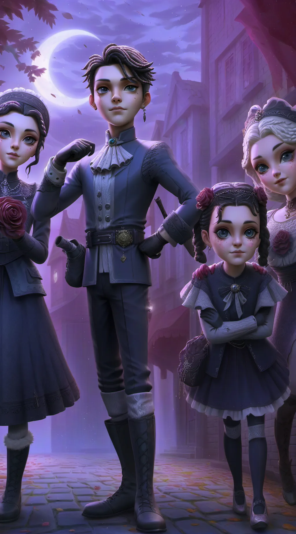 ai character: nightmare critters background