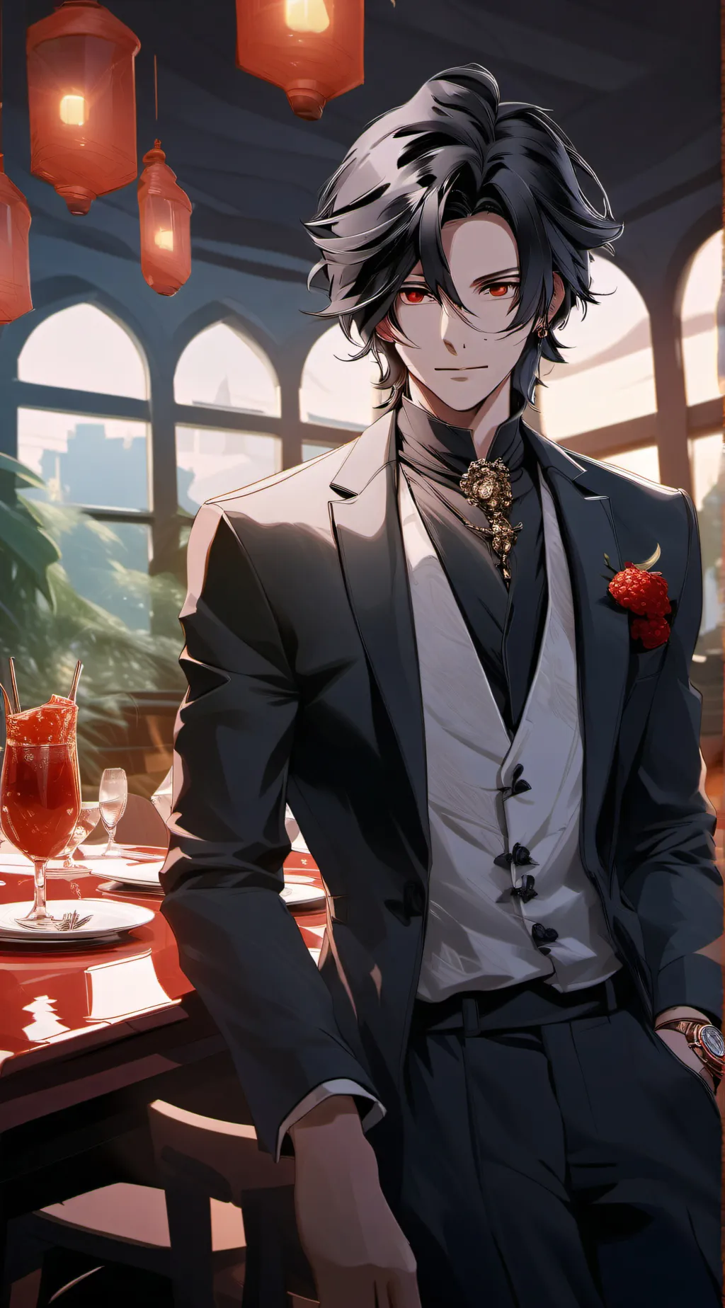 ai character: Marcus background