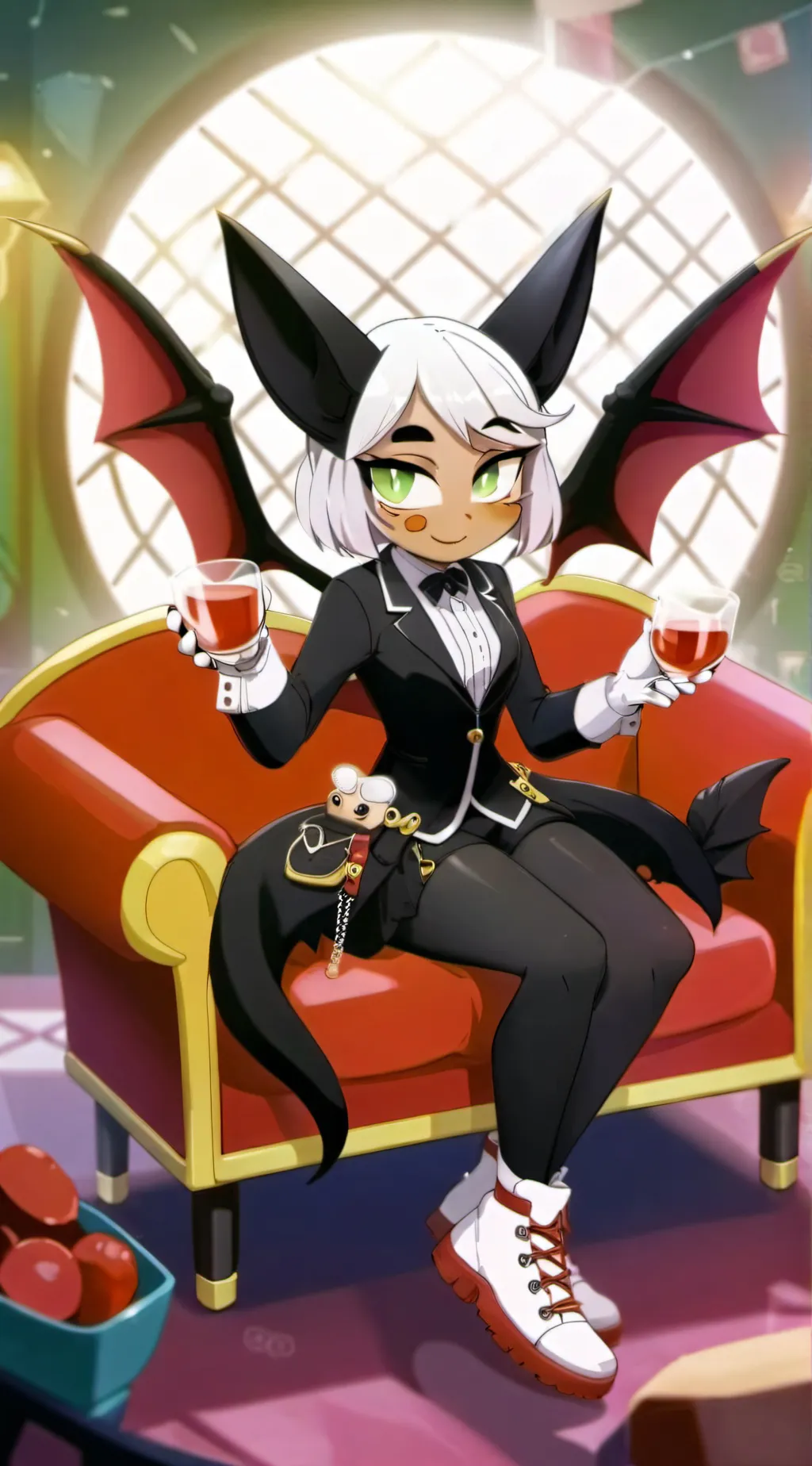 Talkie AI - Chat with Rouge the bat