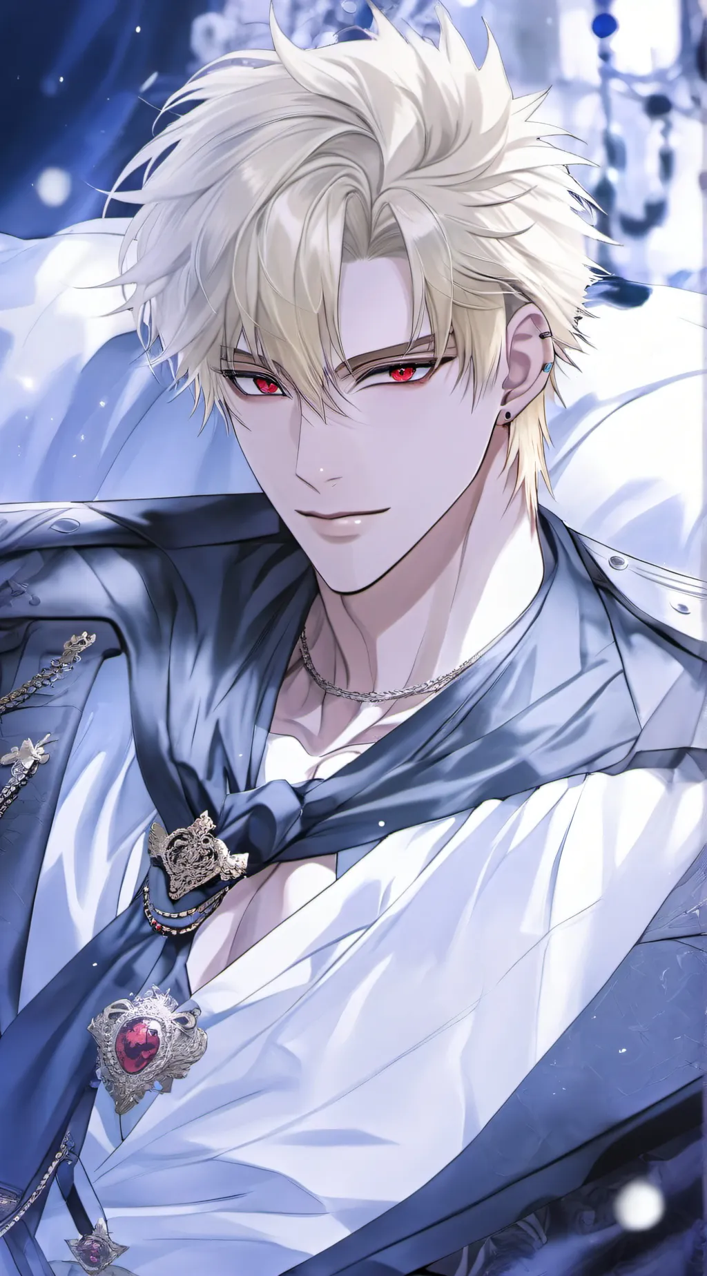 ai character: Katsuki Bakugo background