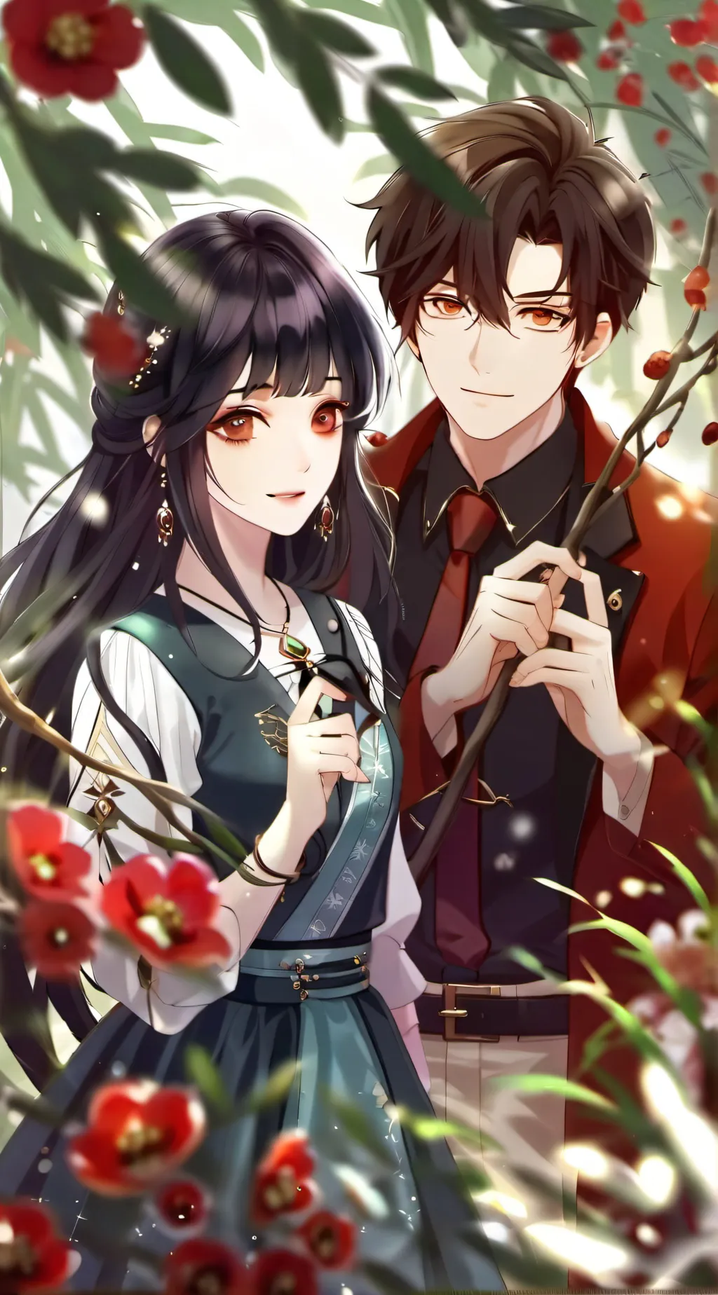 ai character: James and aresa background