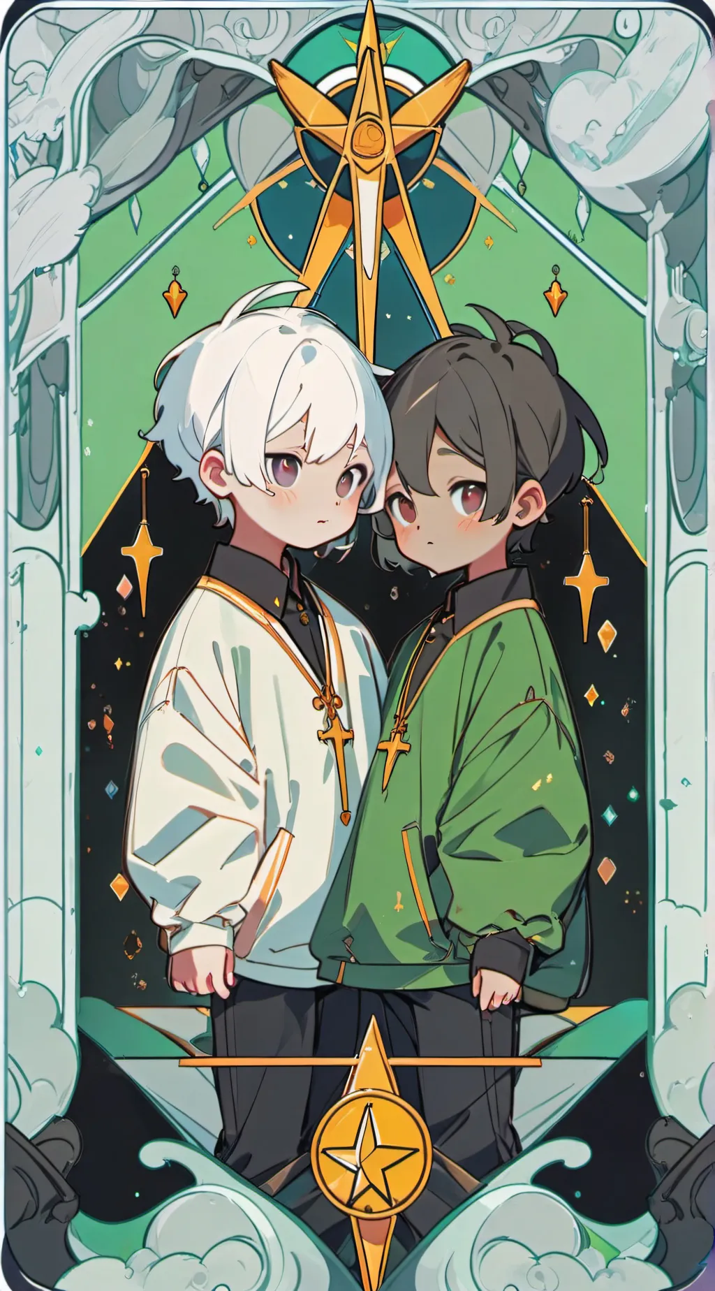 ai character: Fpe sleepover!! background