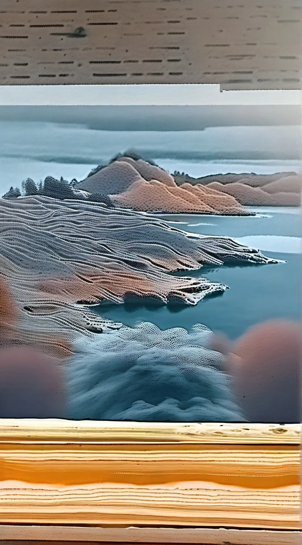 ai character: announcement background