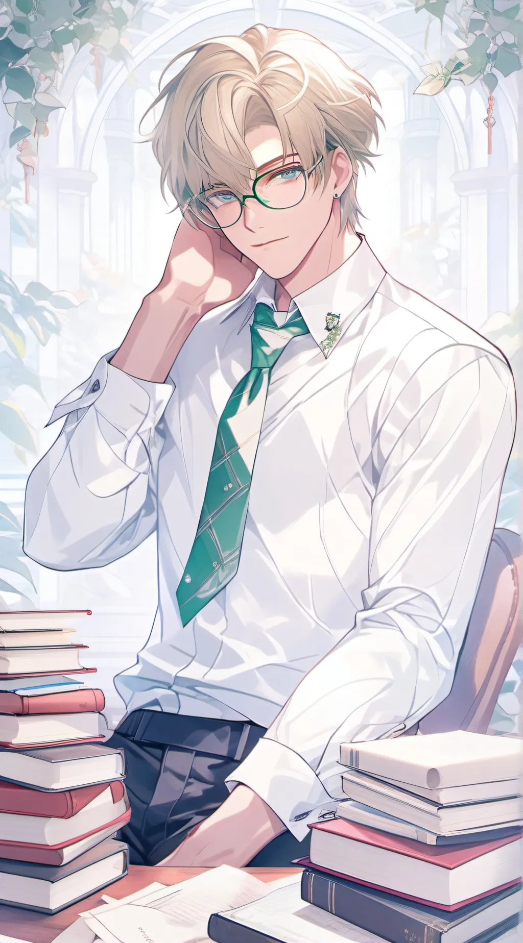 ai character: •⊹Benjamin⊹• background