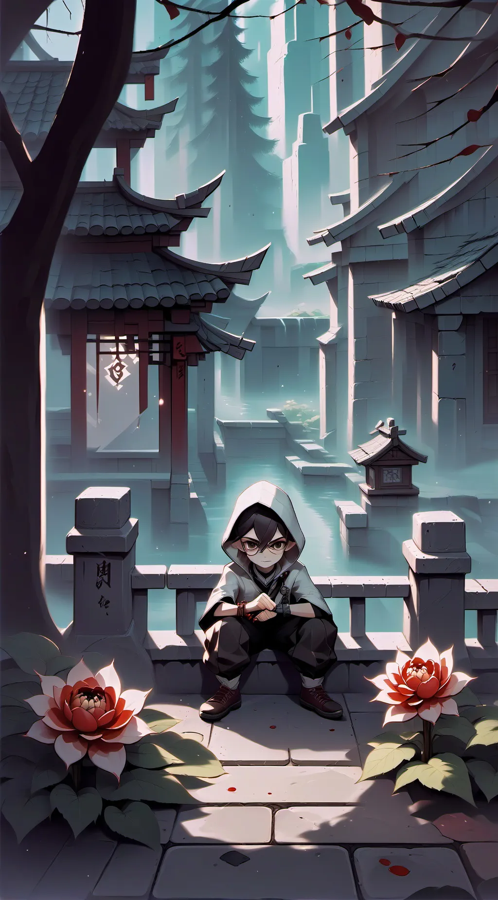 ai character: Caio background