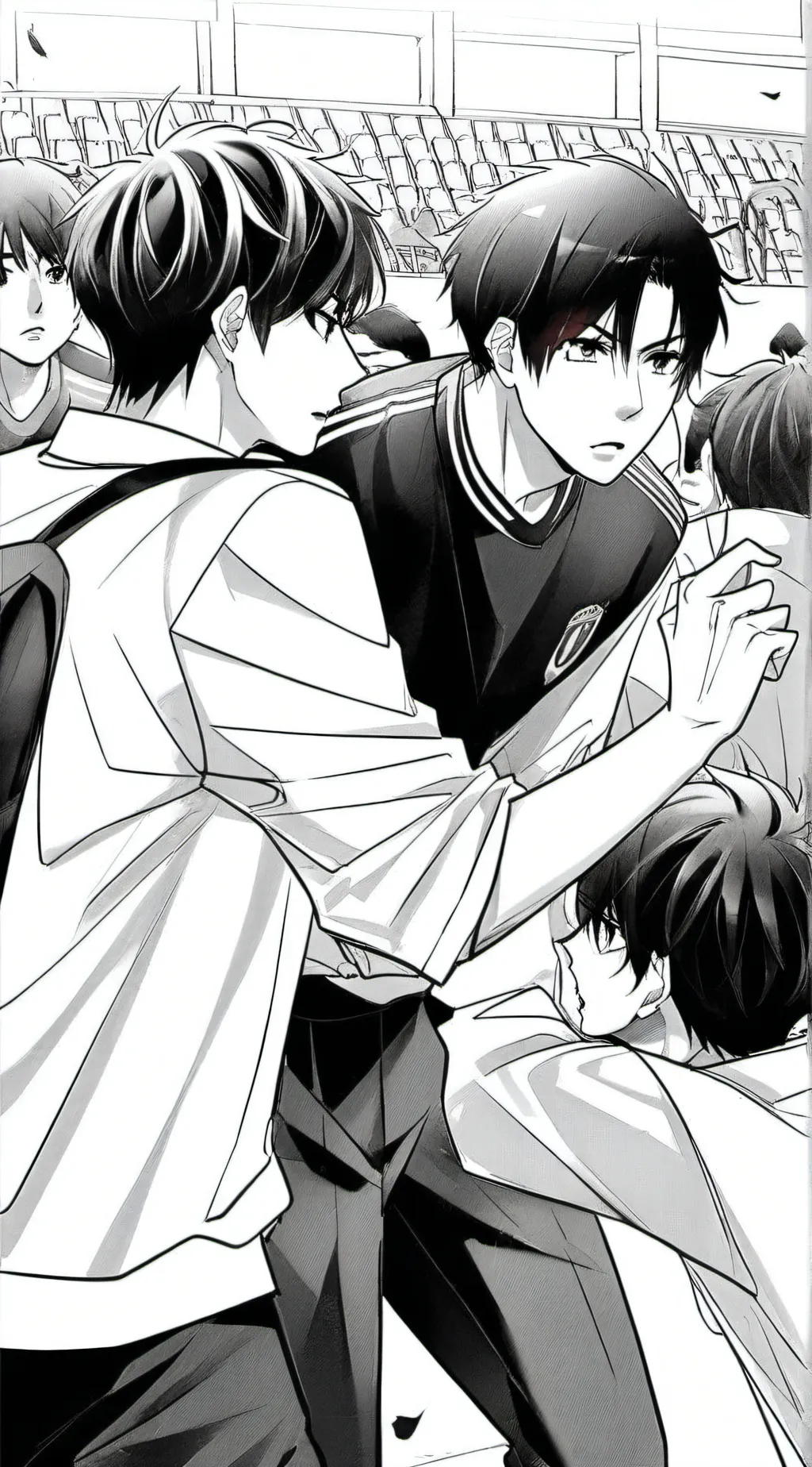 ai character: Y/N Stressed mind. background