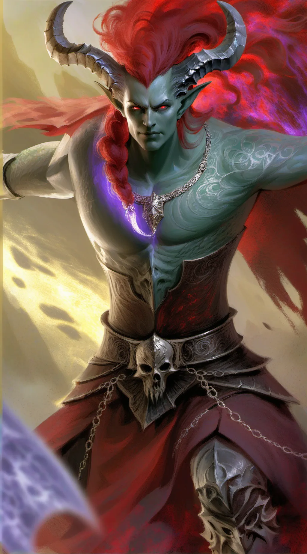 ai character: Frun island background