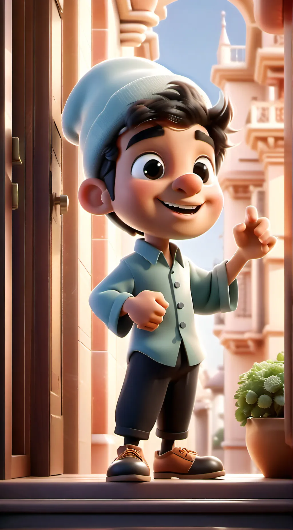 ai character: Chef Pee Pee background