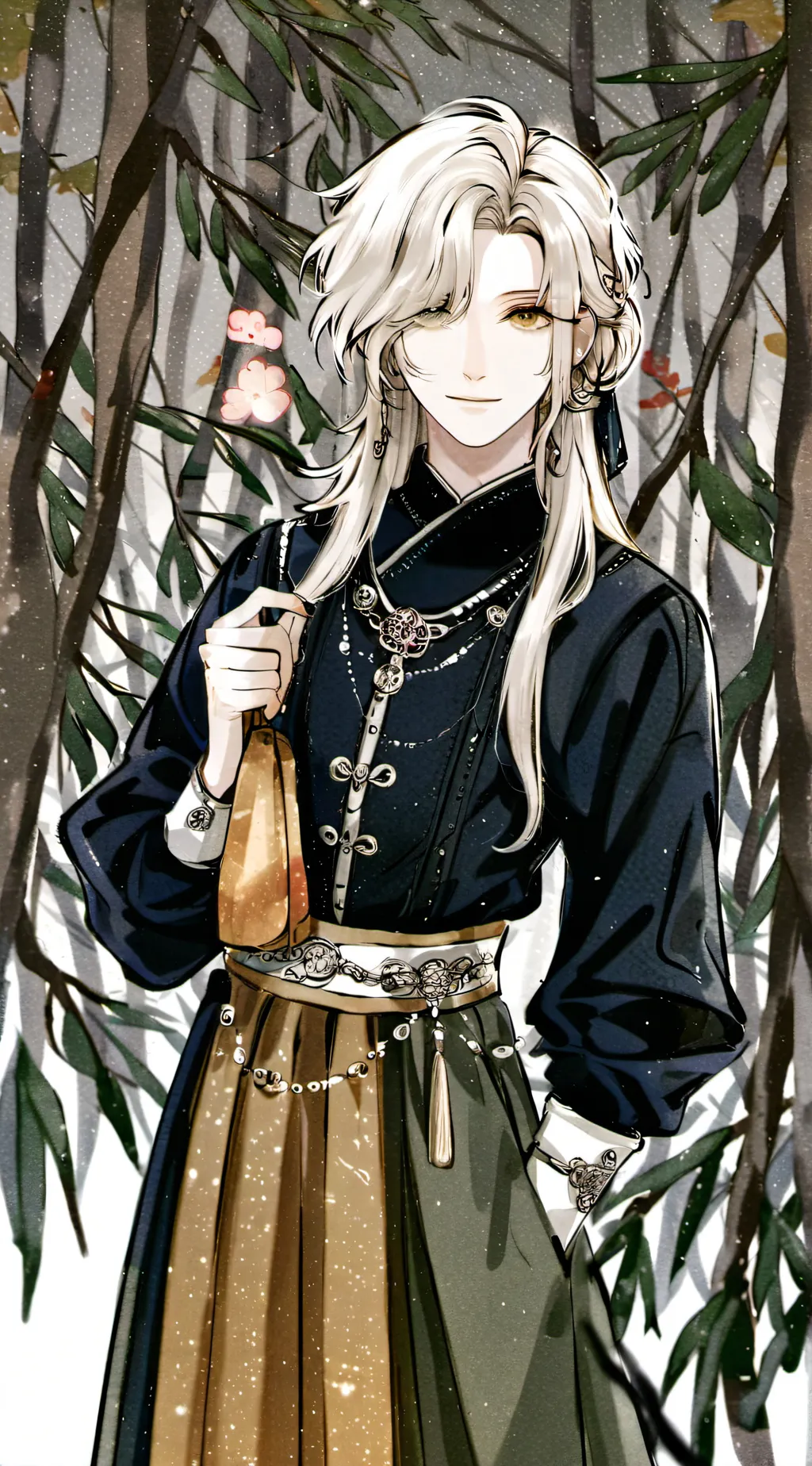 ai character: anicent time background